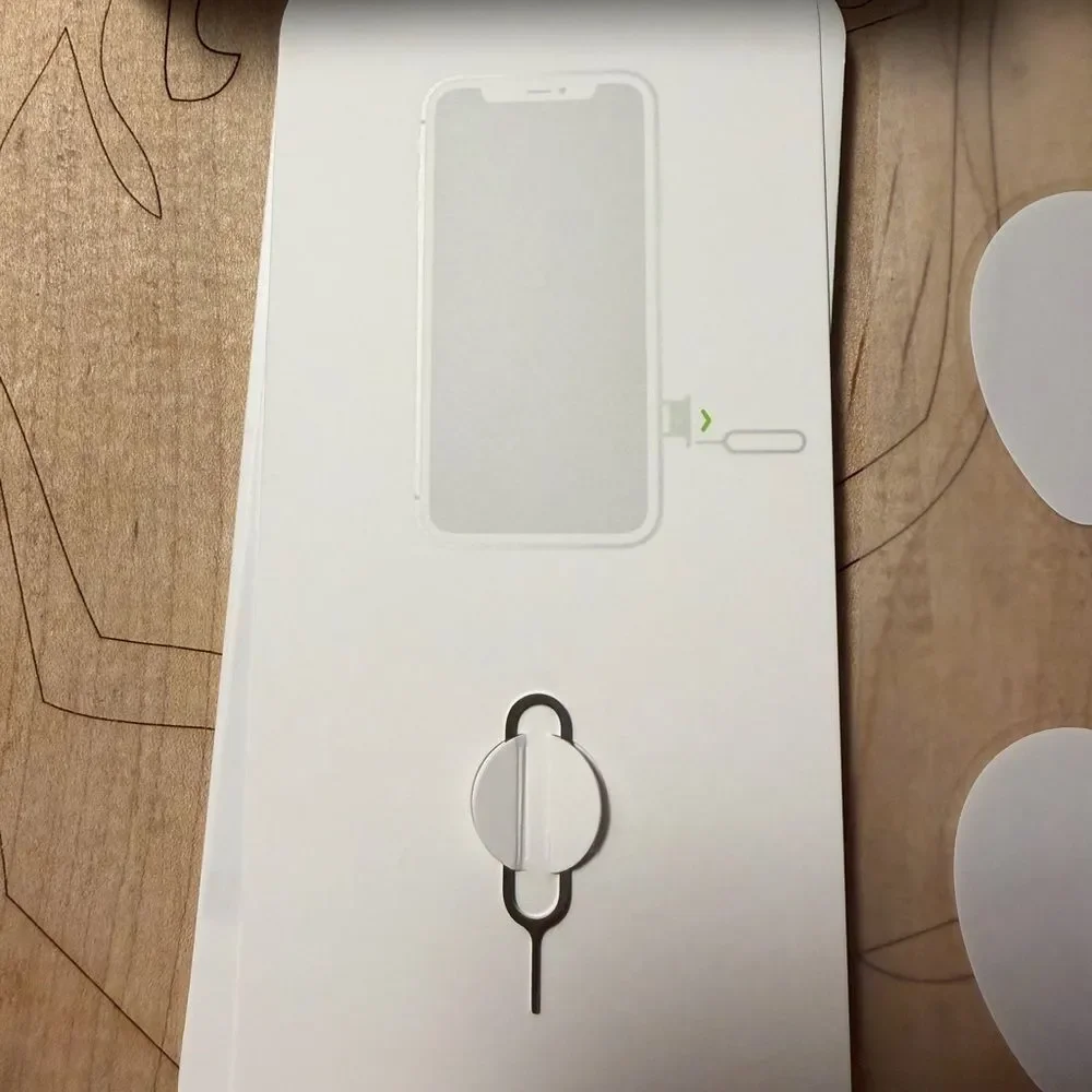Empty iPhone 11 Purple Box